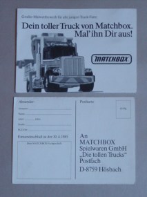 MatchboxWerbepostkarte-Malwettbewerb1985-DeintollerTruck-20130201